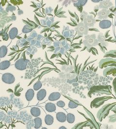 Meadow Fabric by Thibaut Lavender and Blue Meadow Fabric by Thibaut Lavender and Blue