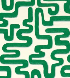 Meander Fabric by Harlequin Emerald/Aquamarine Meander Fabric by Harlequin Emerald/Aquamarine