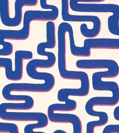 Meander Fabric by Harlequin Lapis/Spinel Meander Fabric by Harlequin Lapis/Spinel
