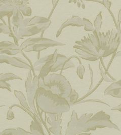 Meandering Floral Wallpaper by Eijffinger Green Meandering Floral Wallpaper by Eijffinger Green
