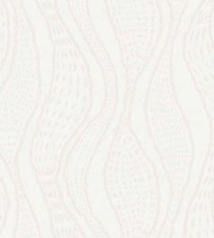Meandering Lines Wallpaper by Eijffinger White Meandering Lines Wallpaper by Eijffinger White
