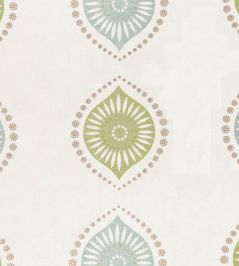 Medallion Fabric by Vanderhurd Jade & Aqaumarine/Moonstone Medallion Fabric by Vanderhurd Jade & Aqaumarine/Moonstone