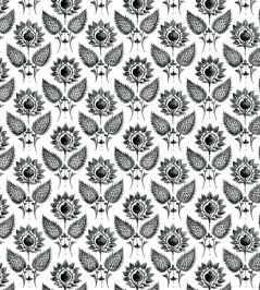 Medici Flower Fabric by William Yeoward Slate Medici Flower Fabric by William Yeoward Slate