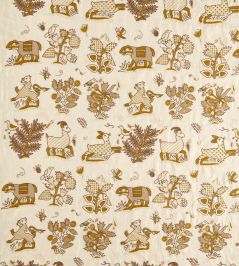 Medieval Embroidery Fabric by Sanderson Harvest Medieval Embroidery Fabric by Sanderson Harvest