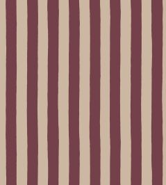 Medium Hand Pained Stripe Wallpaper by Josephine Munsey Red Current and Shiitake Medium Hand Pained Stripe Wallpaper by Josephine Munsey Red Current and Shiitake