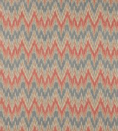 Medora Fabric by Colefax and Fowler Tomato/Slate Medora Fabric by Colefax and Fowler Tomato/Slate