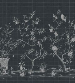 Meihua Mural by Coordonne Coal Meihua Mural by Coordonne Coal