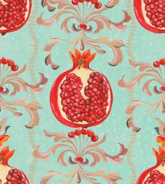 Melagranata Wallpaper by MINDTHEGAP Azzurro Melagranata Wallpaper by MINDTHEGAP Azzurro
