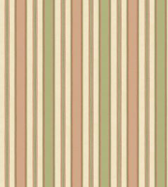 Melbourne Stripe Wallpaper by GP & J Baker Soft Red/Green Melbourne Stripe Wallpaper by GP & J Baker Soft Red/Green