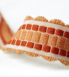 Melmerby Fan Braid Trim by Sanderson Rowanberry Melmerby Fan Braid Trim by Sanderson Rowanberry