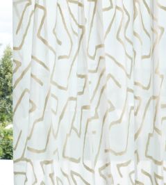 Melodic Sheer Fabric by Harlequin Chalk/Parchment Melodic Sheer Fabric by Harlequin Chalk/Parchment