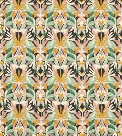 Melora Outdoor Fabric by Harlequin Blush/Eucalyptus/Sand Melora Outdoor Fabric by Harlequin Blush/Eucalyptus/Sand