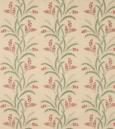 Melrose Fabric by Colefax and Fowler Forest/Red Melrose Fabric by Colefax and Fowler Forest/Red