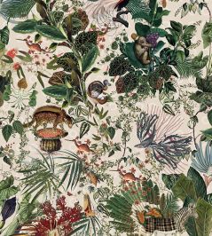 Menagerie Of Extinct Animals Wallpaper by Moooi Ivory Menagerie Of Extinct Animals Wallpaper by Moooi Ivory
