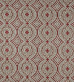 Menara Fabric by Jane Churchill Red Menara Fabric by Jane Churchill Red