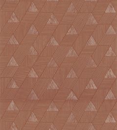Meroe Wallpaper by Casamance Terre Battue/Cuivre Meroe Wallpaper by Casamance Terre Battue/Cuivre