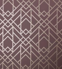Metro Wallpaper by 1838 Wallcoverings Cassis Metro Wallpaper by 1838 Wallcoverings Cassis