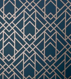 Metro Wallpaper by 1838 Wallcoverings Midnight Metro Wallpaper by 1838 Wallcoverings Midnight