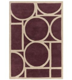 Metro Rug by Asiatic Plum Metro Rug by Asiatic Plum
