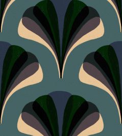 Mezzelune Wallpaper by MINDTHEGAP Kale Mezzelune Wallpaper by MINDTHEGAP Kale