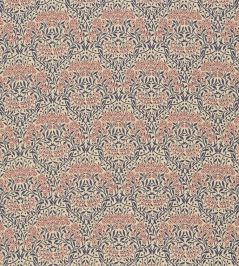 Michaelmas Daisy Fabric by Morris & Co Indigo/Red Michaelmas Daisy Fabric by Morris & Co Indigo/Red