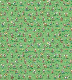 Mickey & Minnie Wallpaper by Sanderson Gumball Green Mickey & Minnie Wallpaper by Sanderson Gumball Green