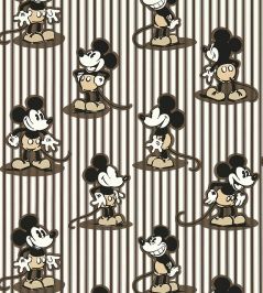 Mickey Stripe Wallpaper by Sanderson Humbug Mickey Stripe Wallpaper by Sanderson Humbug