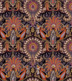 Midi Kashmir Fabric by Arley House Fig Midi Kashmir Fabric by Arley House Fig