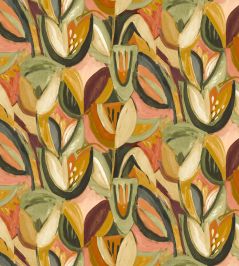 Midi Tulpen Fabric by Arley House Mango Midi Tulpen Fabric by Arley House Mango
