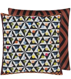 Mila Cushion 50 x 50cm by Christian Lacroix Tomate Mila Cushion 50 x 50cm by Christian Lacroix Tomate
