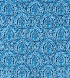 Mildmay Fabric by Sanderson Majorelle Blue Mildmay Fabric by Sanderson Majorelle Blue