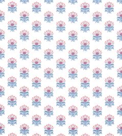 Milford Fabric by Anna French Red and Blue Milford Fabric by Anna French Red and Blue