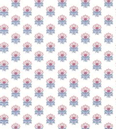 Milford Wallpaper by Anna French Red/Blue Milford Wallpaper by Anna French Red/Blue