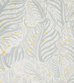 Mille Feuilles Fabric by Christopher Farr Cloth Pale Blue Mille Feuilles Fabric by Christopher Farr Cloth Pale Blue