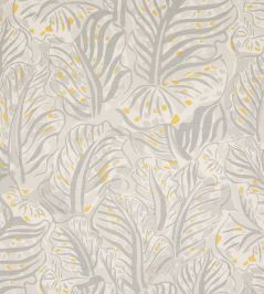 Millie Feuilles Performance Fabric by Christopher Farr Cloth Celeste Millie Feuilles Performance Fabric by Christopher Farr Cloth Celeste