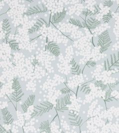 Mimosa Wallpaper by Jane Churchill Blue Mimosa Wallpaper by Jane Churchill Blue