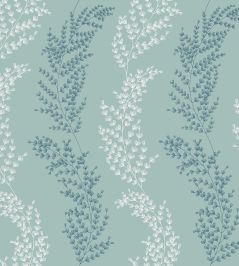 Mimosa Trail Wallpaper by Ohpopsi Teal Mimosa Trail Wallpaper by Ohpopsi Teal