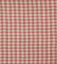 Minack Check Fabric by Colefax and Fowler Brick Minack Check Fabric by Colefax and Fowler Brick