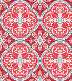 Rufous Tile Wallpaper by MINDTHEGAP Red Rufous Tile Wallpaper by MINDTHEGAP Red