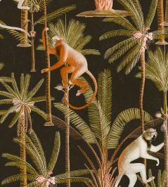 Barbados Wallpaper by MINDTHEGAP Anthracite Barbados Wallpaper by MINDTHEGAP Anthracite