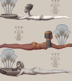 Egyptum Wallpaper by MINDTHEGAP Taupe Egyptum Wallpaper by MINDTHEGAP Taupe