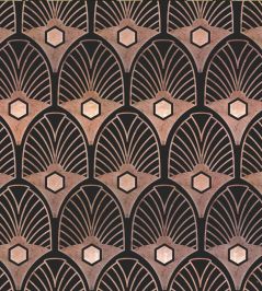 Obsession Wallpaper by MINDTHEGAP Black,Copper Obsession Wallpaper by MINDTHEGAP Black,Copper