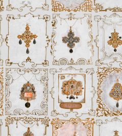 Anna's Jewelry Wallpaper by MINDTHEGAP Neutral Anna's Jewelry Wallpaper by MINDTHEGAP Neutral