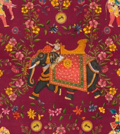 Aristocracy Wallpaper by MINDTHEGAP Black, Mauve, Red, Yellow Aristocracy Wallpaper by MINDTHEGAP Black, Mauve, Red, Yellow