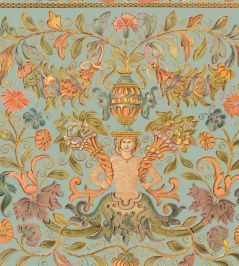 Brocade Wallpaper by MINDTHEGAP Powder Brocade Wallpaper by MINDTHEGAP Powder