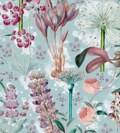 Garden Of Eden Wallpaper by MINDTHEGAP Aquamarine Garden Of Eden Wallpaper by MINDTHEGAP Aquamarine