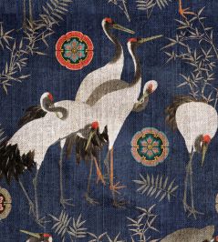 Tsuru Wallpaper by MINDTHEGAP Indigo Tsuru Wallpaper by MINDTHEGAP Indigo