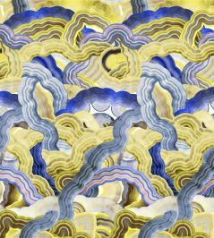Mineral Creek Mural by Christian Lacroix Iris Mineral Creek Mural by Christian Lacroix Iris