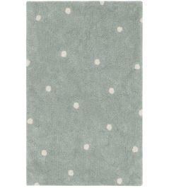 Mini Dot Rug by Lorena Canals Blue Sage Mini Dot Rug by Lorena Canals Blue Sage