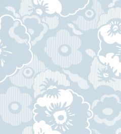 Alice Wallpaper by Mini Moderns Powder Blue Alice Wallpaper by Mini Moderns Powder Blue